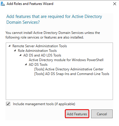 Active Directory Features