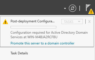 Post-deploy Configuration notification